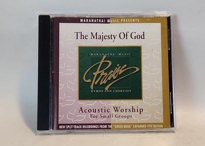 Acoustic Worship: The Majesty Of God - Maranatha Acoustic - CD 1998 USA