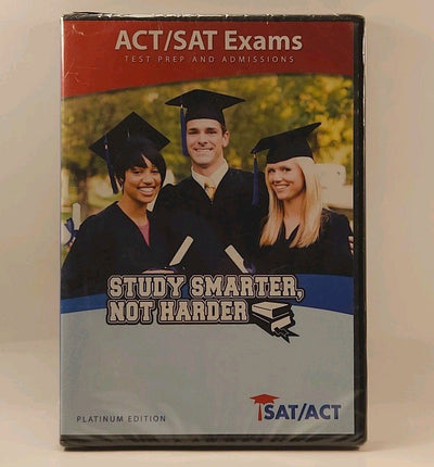 ACT/SAT Exams Platinum Edition Test Prep and Admissions (DVD) w1s1 1225