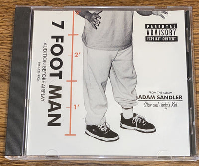 ADAM SANDLER 7 foot man w/ 5 COOL GUY TRX PROMO Single 1999 USA Unplayed