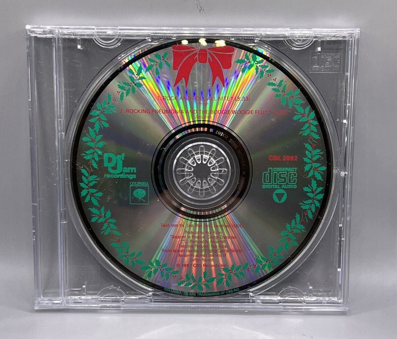 Aerosmith Poison Promo CD Rocking Pneumonia Rock and Roll All Nite DefJam Nm - Darktower Media