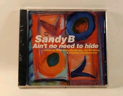 Ain't No Need to Hide [CD-SINGLE] by Sandy B (1997) Champion Recs USA w1 3967