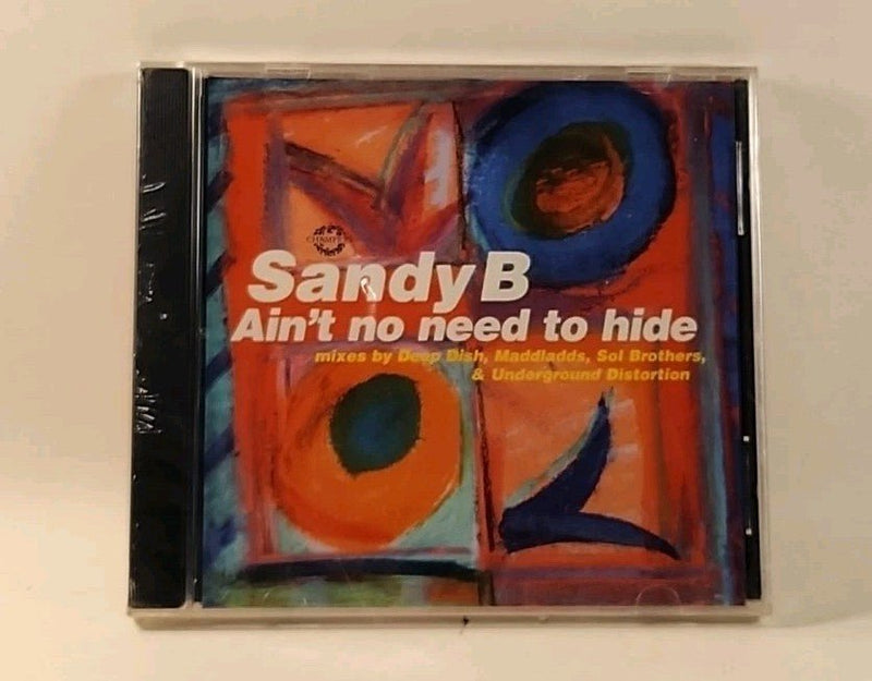 Ain't No Need to Hide [CD - SINGLE] by Sandy B (1997) Champion Recs USA w1 3967 - Darktower Media