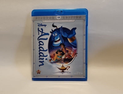 Aladdin (Blu-ray/DVD, 2015, 2-Disc Set, Diamond Edition) Disney USA No Digital
