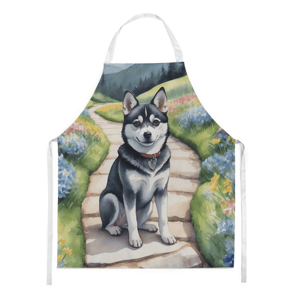 Alaskan Klee Kai Spring Garden Apron - Darktower Media