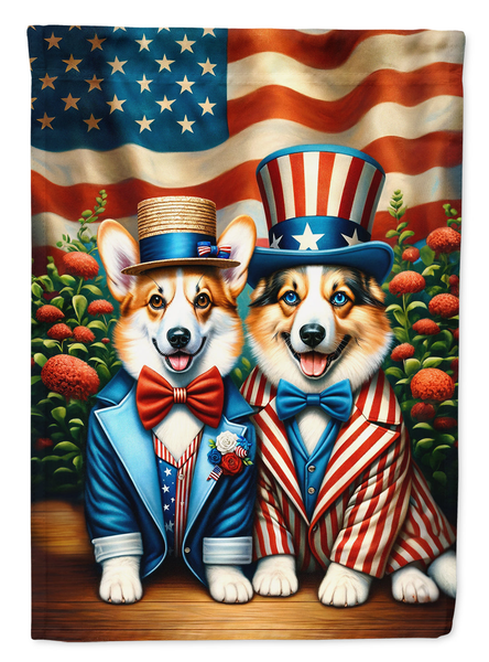 All American Corgi House Flag - Darktower Media