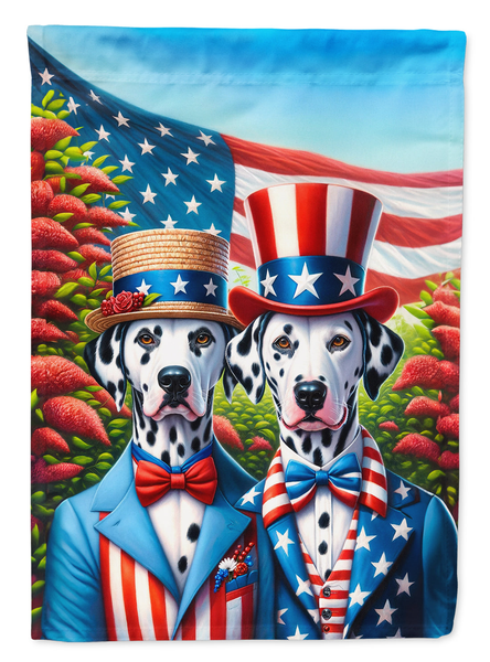 All American Dalmatian House Flag - Darktower Media