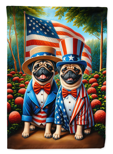 All American Pug House Flag - Darktower Media