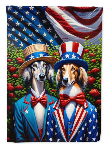 All American Saluki Garden Flag - Darktower Media