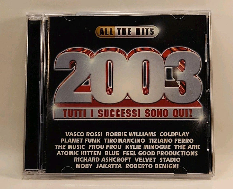 ALL THE HITS 2003 Tutti I Successi Sono Qui! (CD) (Virgin Italy) 2002 w1s2 1960 - Darktower Media