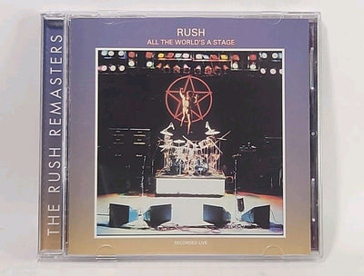 All the World's A Stage (Remastered) by Rush (CD, 1997 BMG Club USA) 5216
