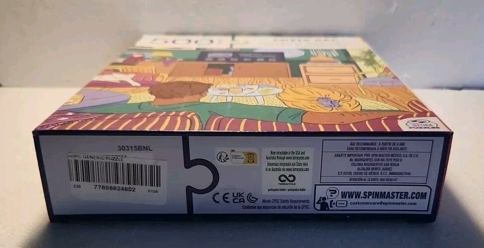 Amber Day Spin Master 500 Piece Jigsaw Puzzle MovieFlix and Chill NIB - Darktower Media