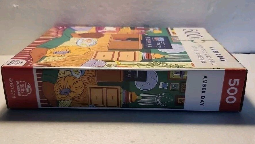 Amber Day Spin Master 500 Piece Jigsaw Puzzle MovieFlix and Chill NIB - Darktower Media