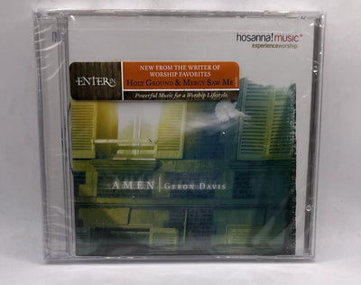Amen by Geron Davis- Praise & Worship (Cd, 2006) USA Hosanna Music New