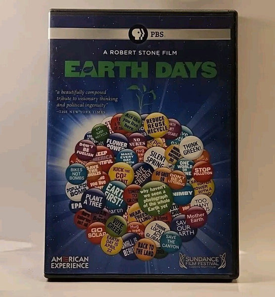 American Experience: Earth Days (DVD, 2010) PBS Robert Stone USA r1s4 0636 - Darktower Media