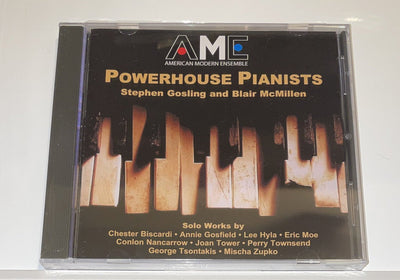AMERICAN MODERN ENSEMBLE - Powerhouse Pianists - CD - USA 2008 RARE r1s9 993