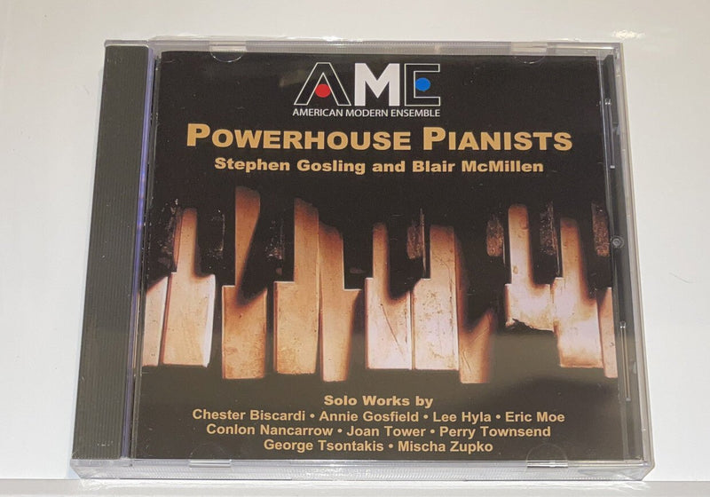AMERICAN MODERN ENSEMBLE - Powerhouse Pianists - CD - USA 2008 RARE r1s9 993 - Darktower Media