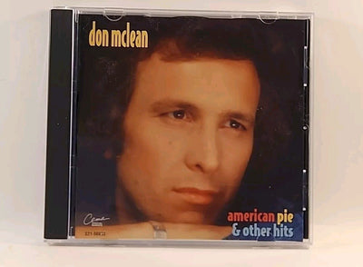 American Pie & Other Hits by Don Mclean (CD, 1994) Cema Records r1s4 450