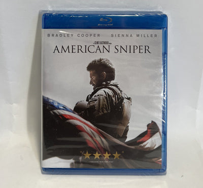 "American Sniper" with Bradley Cooper (Blu-ray, 2014) Warner Brothers USA