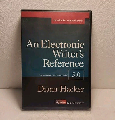 An Electronic Writers Reference: Diana T. Hacker Windows & Mac Ed. 5.0 with book