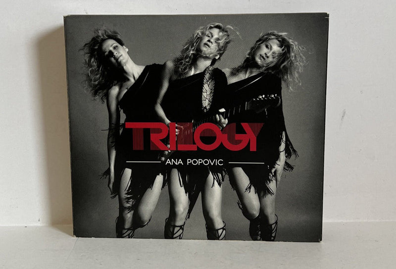 ANA POPOVIC - Trilogy - 3 disc set - Signed Rare 2016 Digipak USA NM - Darktower Media