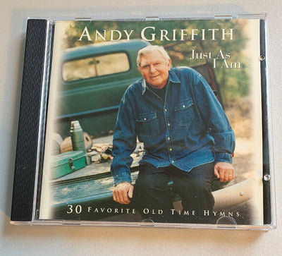 ANDY GRIFFITH - Just as I Am: 30 Favorite Old Time Hymns - CD  1997 Sparrow