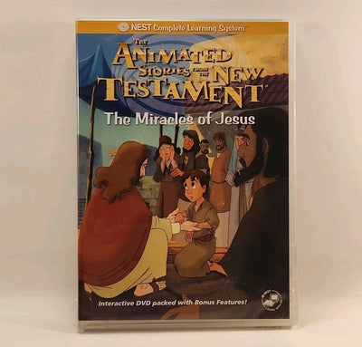 Animated Stories from the New Testament - Miracles of Jesus (DVD, 2008) w1s22121