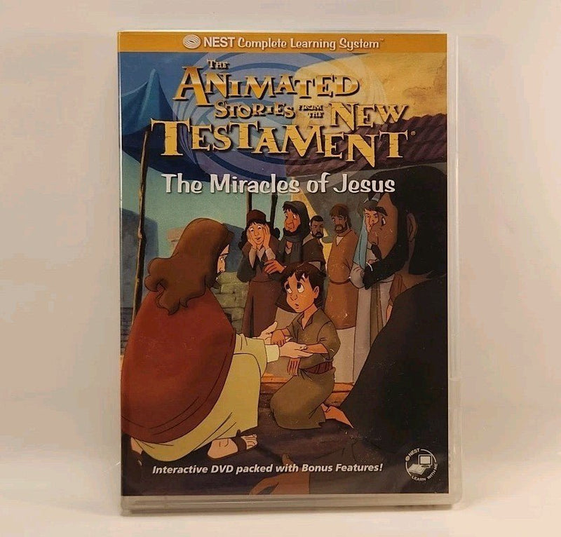 Animated Stories from the New Testament - Miracles of Jesus (DVD, 2008) w1s22121 - Darktower Media