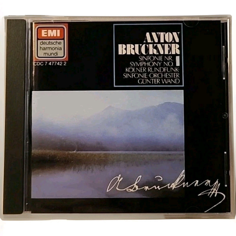 Anton Bruckner Sinfonia Nr. 1 Kolner Rundfunk Sinfonie Wand Germany w1 3896 - Darktower Media