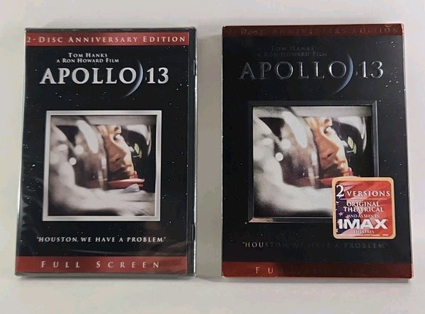 Apollo 13 (DVD, 2 - disc Anniversary Edition w Slipcover) Fullscreen USA w1 4187 - Darktower Media