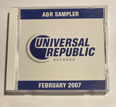 A&R Sampler Universal Republic Records February 2007 CD r1s9 956