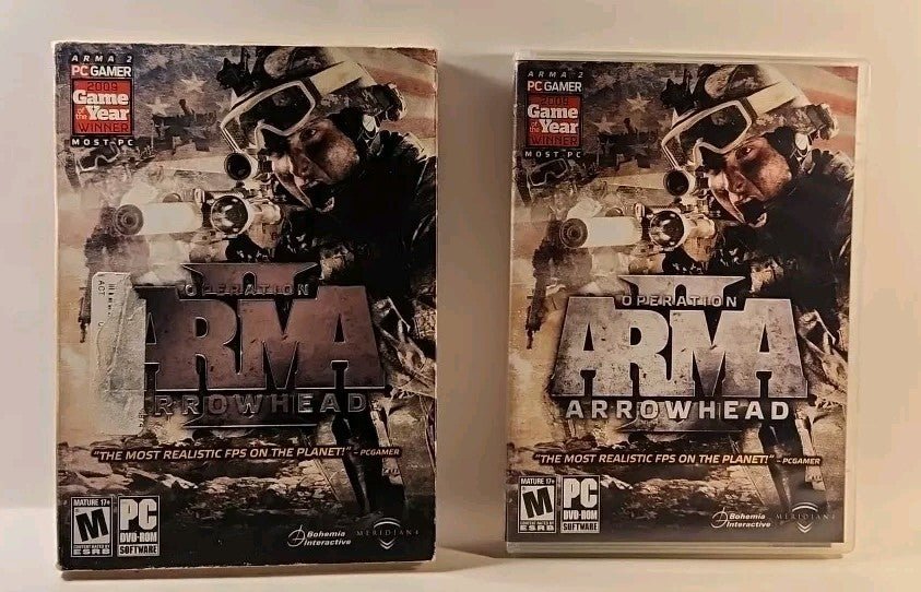 ARMA II: Operation Arrowhead (PC) DVD - ROM CIB With Key/Slipcover - Darktower Media