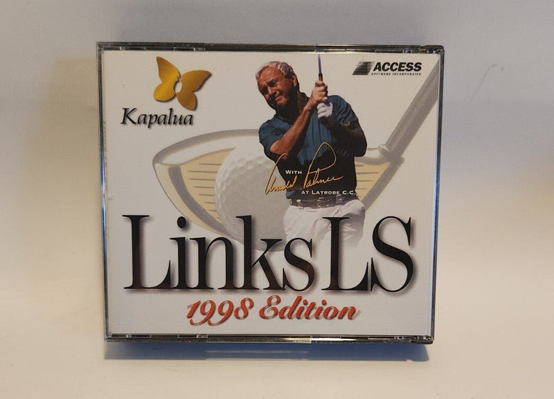 ARNOLD PALMER Links LS 1998 Edition Kapalua CD - ROM for Windows 98/95 - Darktower Media