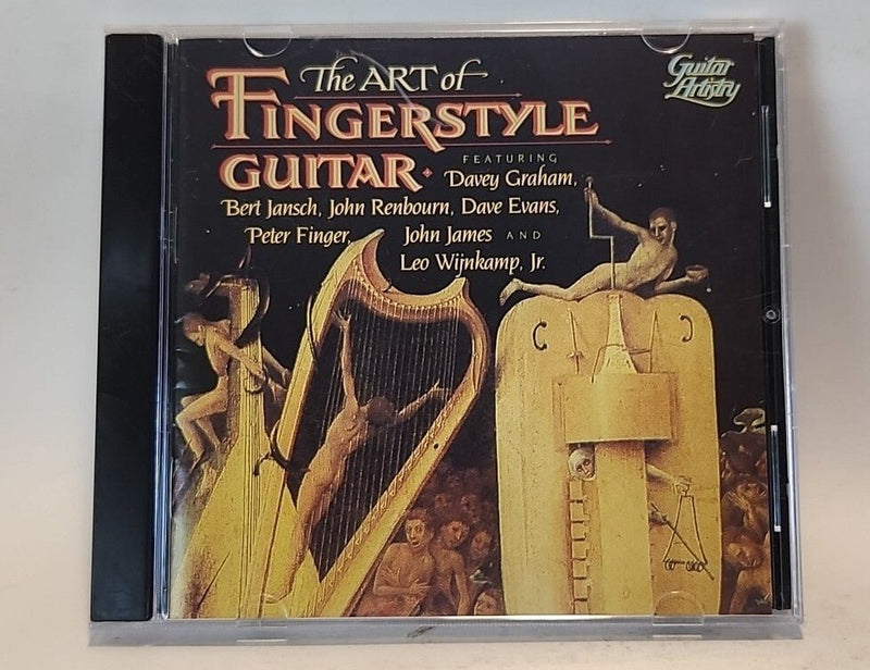 Art of Fingerstyle Guitar - CD - By Various - 1991 Shanachie Recs USA w1s3 2148 - Darktower Media