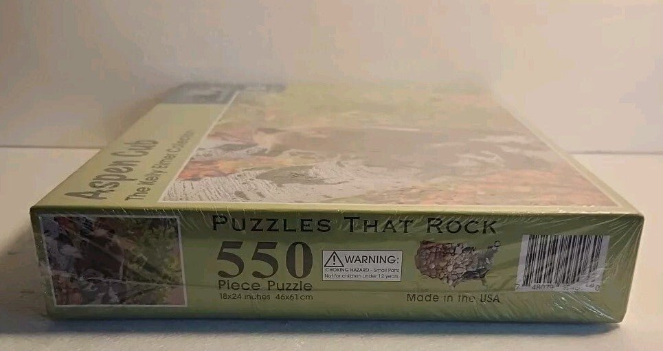 Aspen CUB, 550 Piece Puzzle by Puzzles That Rock NEW/SEALED - Darktower Media