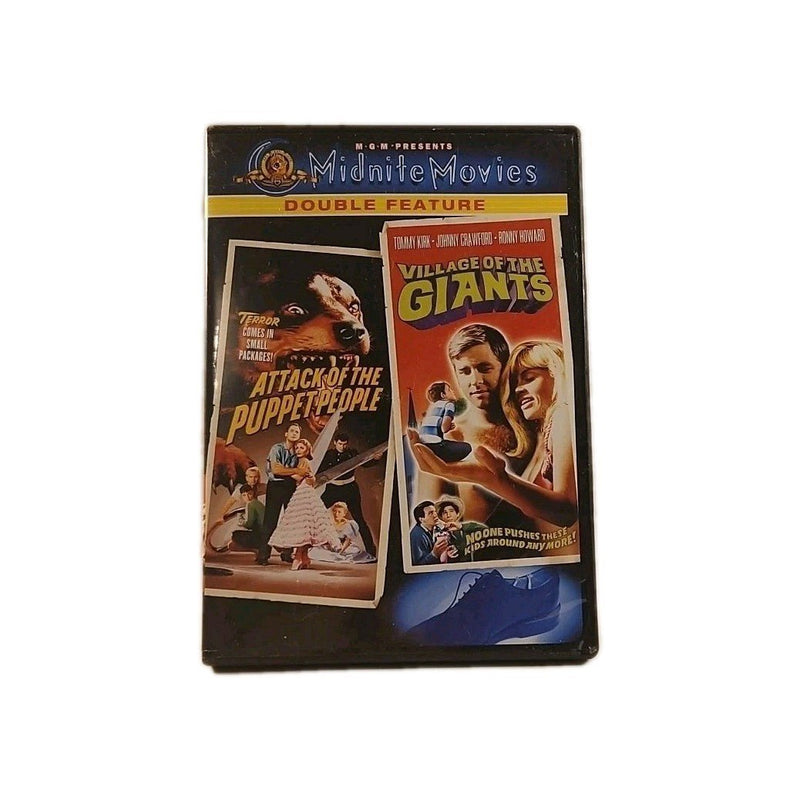 Attack of the Puppet People/Village of the Giants DVD, 1965 MGM USA w1s5 3582 - Darktower Media