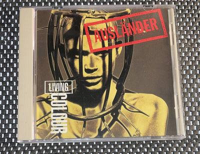 AUSLANDER by LIVING COLOUR-Rare Collectible Maxi Single CD-Remixes & 17 Days Usa
