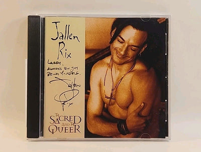 Autographed ! Jallen Rix CD The Sacred and The Queer (Triam, 1995 USA) w1s3 3033