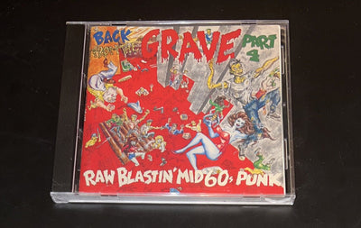 Back from the Grave, Vol. 4 by Various Artists (CD, 1995) Crypt 013 Germany NM