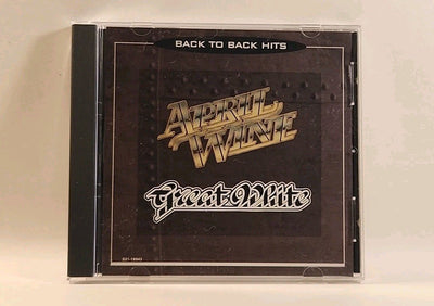 Back to Back Hits: Great White/April Wine [CD, 1996] Cema USA w1 3636