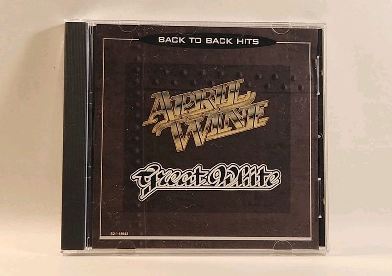 Back to Back Hits: Great White/April Wine [CD, 1996] Cema USA w1 3636 - Darktower Media
