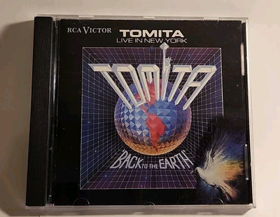 Back to the Earth: Recorded Live in New York City by Tomita (CD, RCA USA) w13799