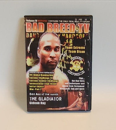 Bad Breed TV Vol. 4- Dangerously Hardcore DVD American Fighter Tour  2003