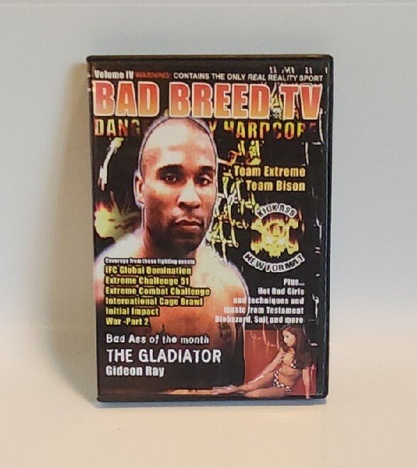 Bad Breed TV Vol. 4 - Dangerously Hardcore DVD American Fighter Tour 2003 - Darktower Media