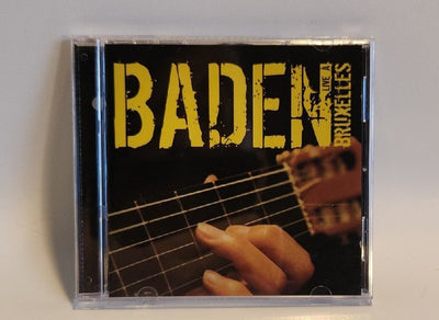 Baden Live a Bruxelles by Baden Powell (CD, 2005) Sunnyside USA Punched