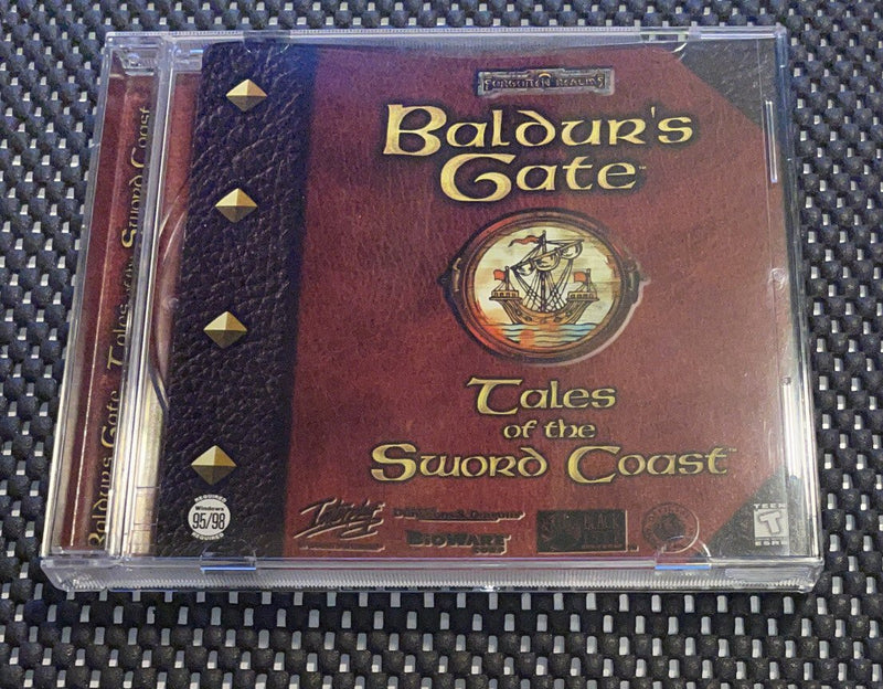 Baldur's Gate Tales Of The Sword Coast (PC 1999) Vintage Pc Game Nm - Darktower Media
