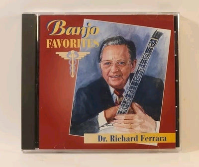 BANJO FAVORITES Dr. Richard Ferrara 16 Classics Classic Songs Song Music CD