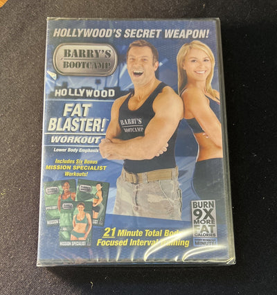 Barry's Boot Camp Hollywood Fat Blaster Workout Lower Body Emphasis DVD NEW USA