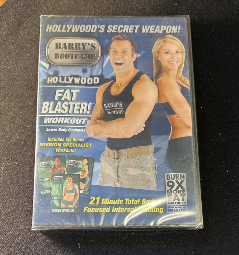 Barry's Boot Camp Hollywood Fat Blaster Workout Lower Body Emphasis DVD NEW USA - Darktower Media