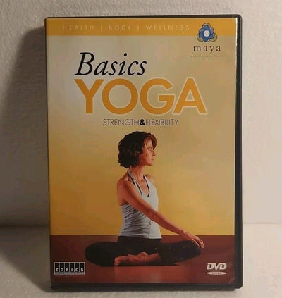 Basics Yoga: Strength and Flexibility MAYA Exercise/Workout DVD Katie Kelley