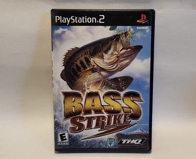 BASS Strike (Sony PlayStation 2, 2001) Black Label Complete with manual r1s7 775